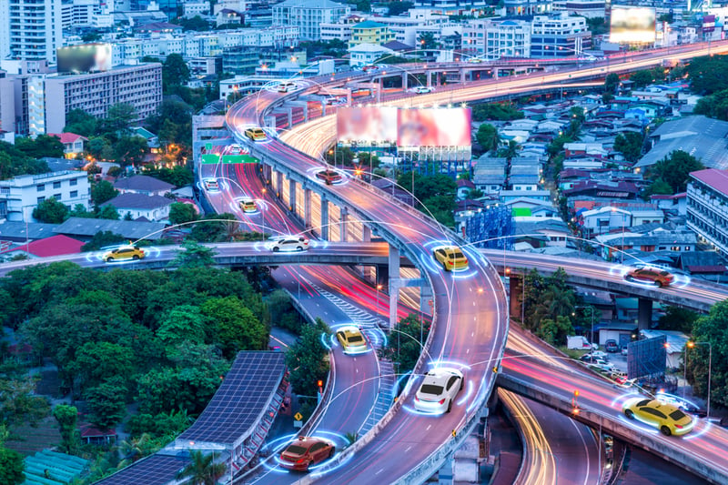 How do autonomous vehicles in logistics impact real estate?